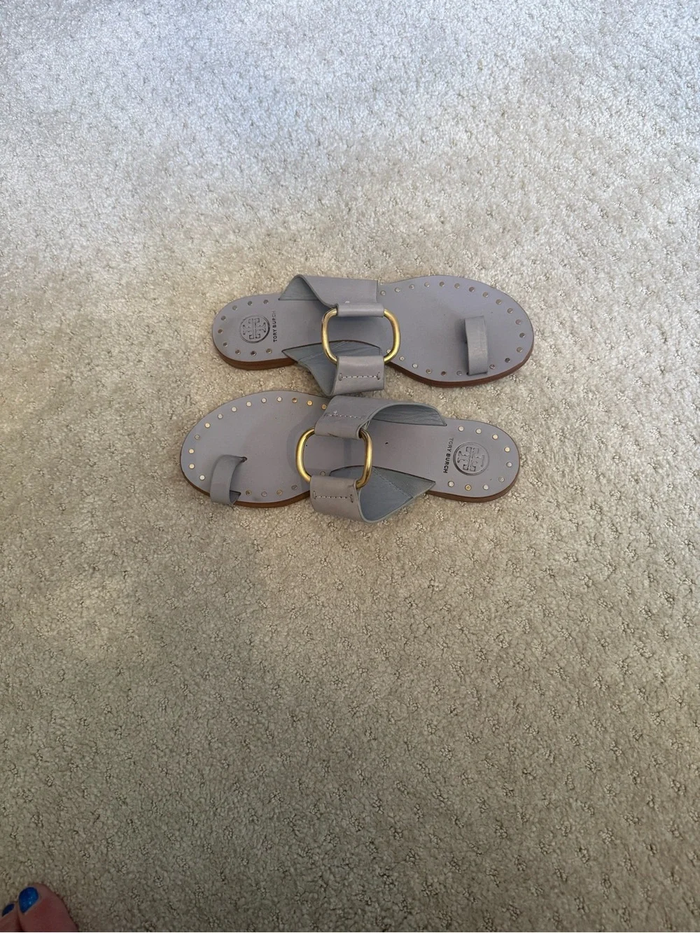Tory Burch leather slide